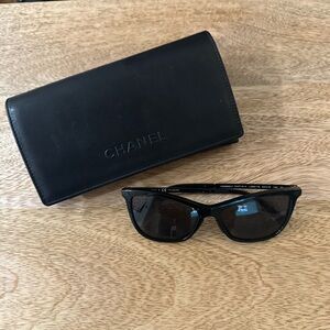 Chanel Polarized Black Sunglasses